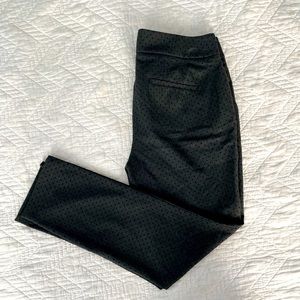 Loft - Velvet Polka Dot Pants
